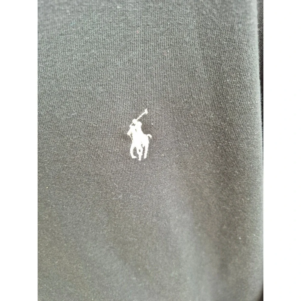Polo‎ Ralph Lauren Mens Full Zip Hoodie Black Pony Logo Sweatshirt 4XB RARE